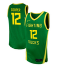 James Cooper Jersey #12 Oregon Ducks NIL Basketball Green