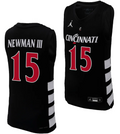 John Newman III Jersey #15 Cincinnati Bearcats College Basketball Replica