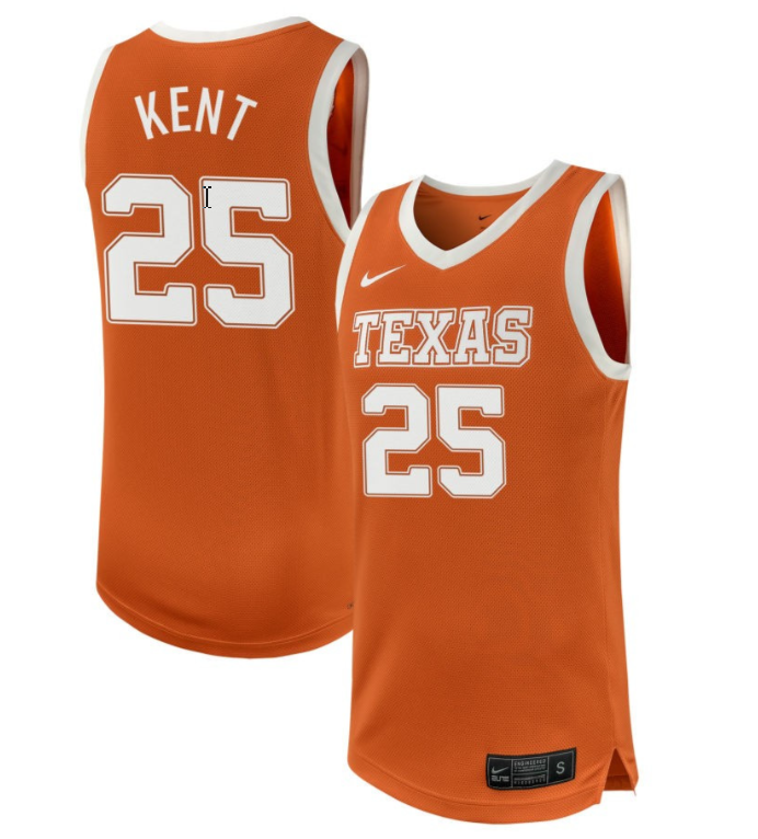 Jordan Lee Jersey #7 Texas Longhorns NIL Basketball Texas Orange
