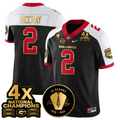 Josh McCray Jersey #2 Georgia Bulldogs 4x-Time National Champions Stitched