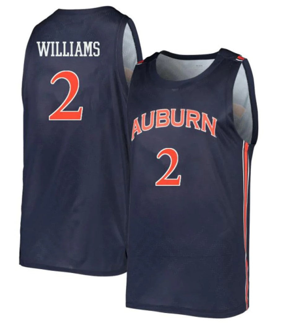 Jaylin Williams Jersey Auburn Tigers College Basketball #2