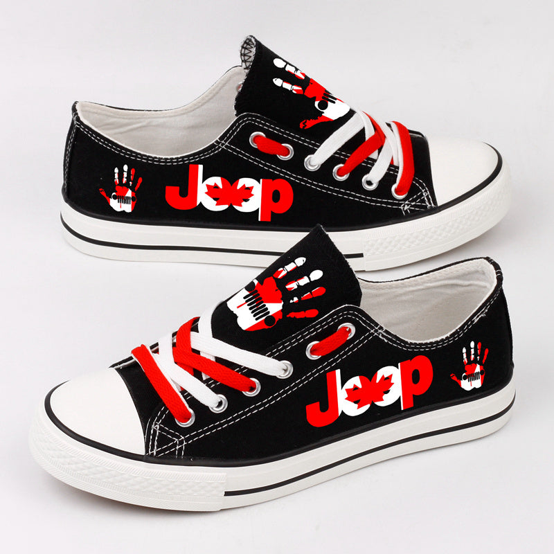 JEEP Canada Canvas Sneakers Shoes For Men Women Fans