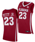 John Petty Jr Jersey Alabama Crimson Tide College Basketball Crimson #23