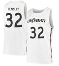 Jarrett Hensley Jersey Cincinnati Bearcats College Basketball White #32