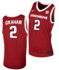 Jalen Graham Jersey Arkansas Razorbacks College Basketball #2