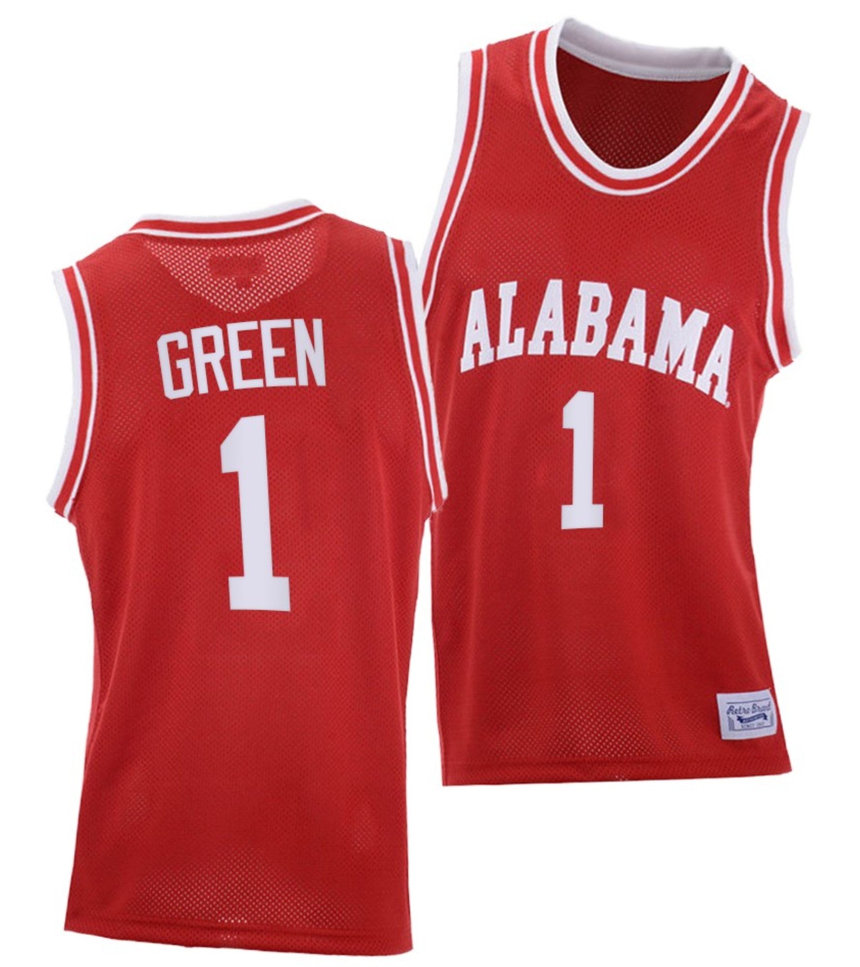 JaMychal Green Jersey Alabama Crimson Tide College Basketball Red Throwback #1