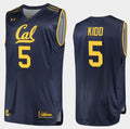 Jason Kidd Rahim Jersey California Golden Bears College Basketball Navy #5