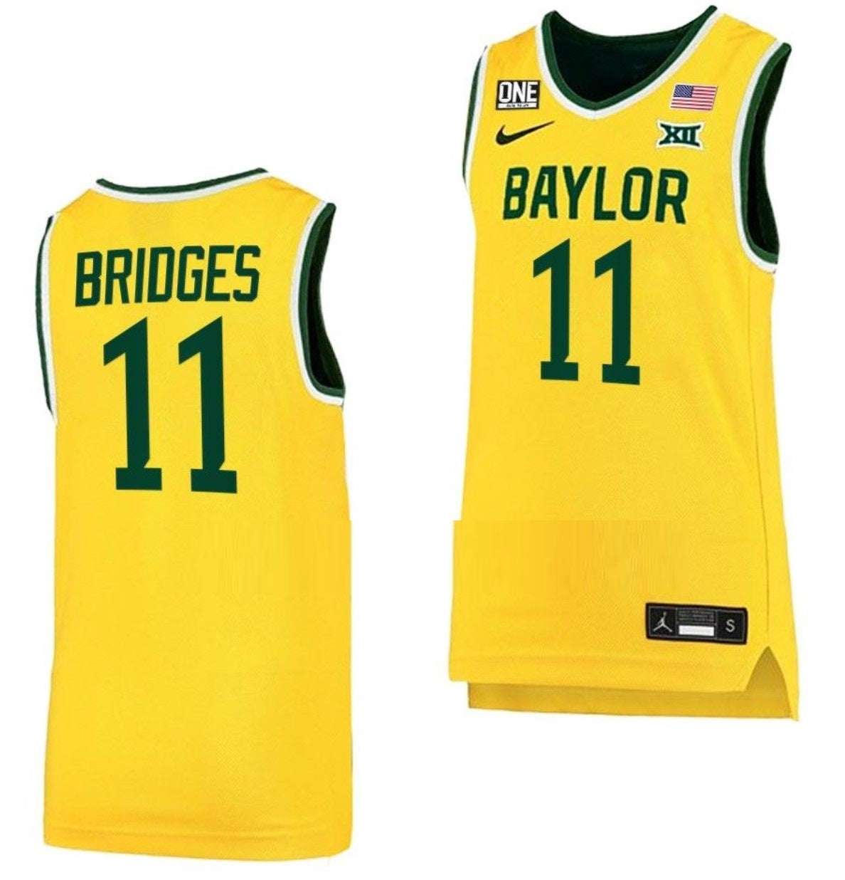 Jalen Bridges Jersey Baylor Bears College Basketball #11