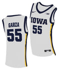 JLuka Garza Jersey Iowa Hawkeyes College Basketball Black Swingman #55