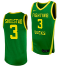 Jermaine Couisnard Jersey #5 Oregon Ducks Replica College Basketball uniform Green