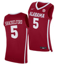 Jaden Shackelford Jersey Alabama Crimson Tide College Basketball Crimson #5