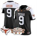 Jerrick Gibson Jersey #9 Texas 2025 State Map Citrus Bowl Champions Stiched
