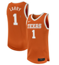 Julian Larry Jersey #1 Texas Longhorns NIL Basketball Texas Orange