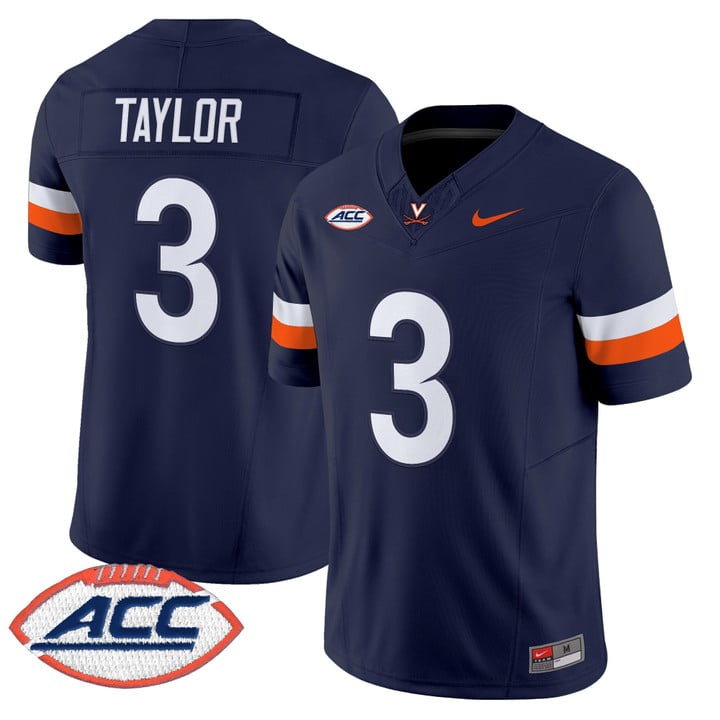 J'Mari Taylor Jersey #3 Virginia Cavaliers 2025 Vapor Limited Stitched 1995