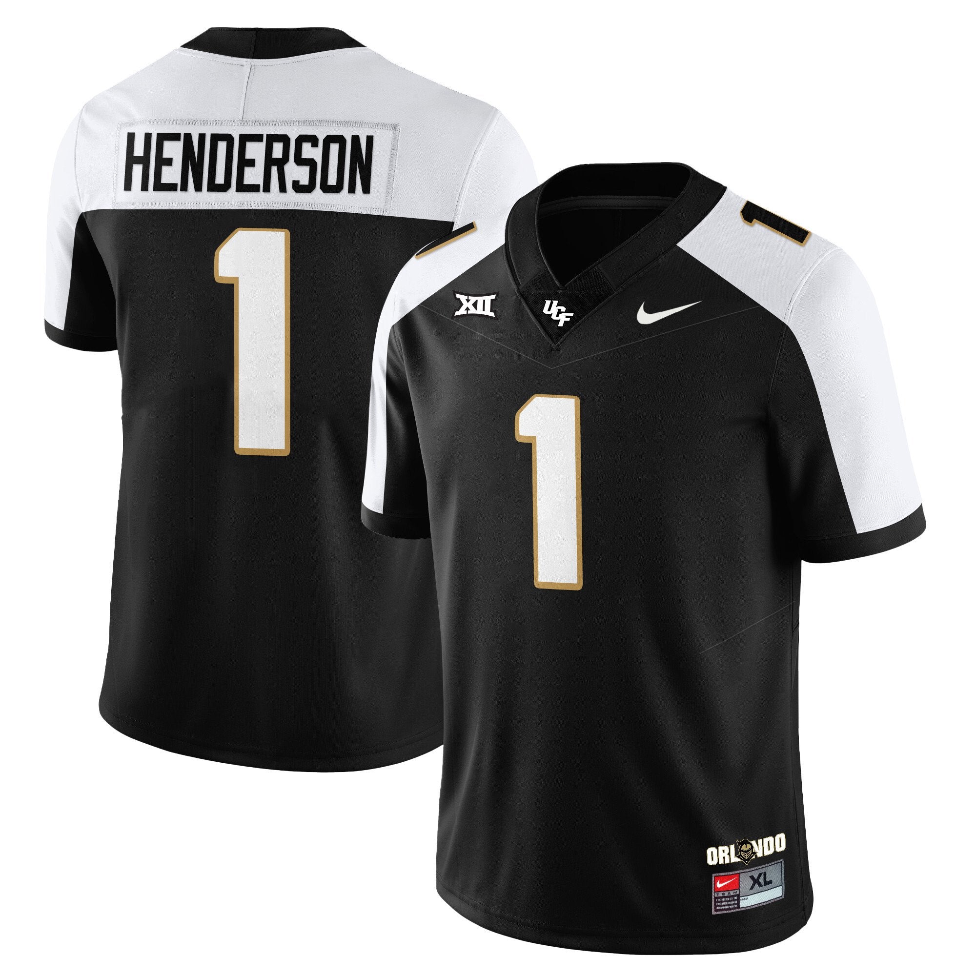 Ja'Cari Henderson Jersey #1 UCF Football 2025 Core Uniforms Stitched