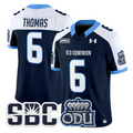 Ja'Cory Thomas Jersey #6 Old Dominion Monarchs 2025 Vapor Stitched Navy Alter