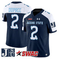 Ja'Naylon Dupree Jersey #2 Jackson State Tigers 2025 Vapor V2 Stitched