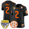 Jabari Small Jersey #2 Tennessee Vols 2025 Music City Bowl Stitched