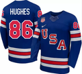 Jack Hughes Jersey #86 Team USA Winter Olympics 2026 Premium Hockey Stitched Royal