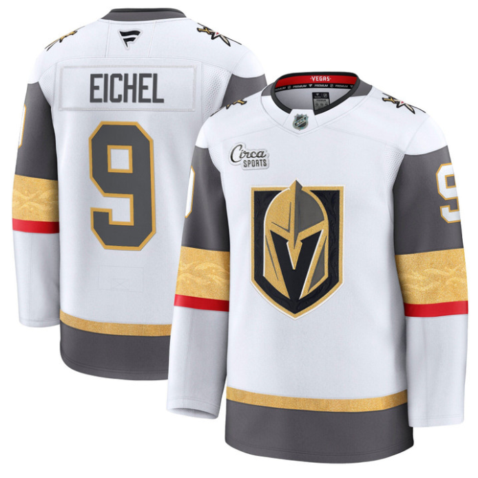 Jack Eichel Jersey #9 Vegas Golden Knights Premium Stitched Gold