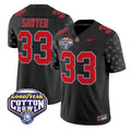 Jack Sawyer Jersey #33 Ohio State 2025 Cotton Bowl Patch Stitched