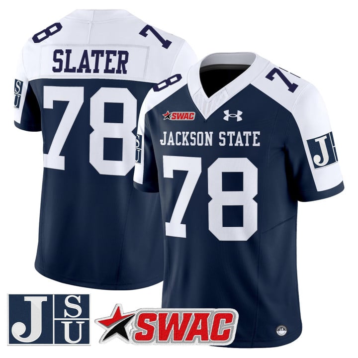 Jackie Slater Jersey #78 Jackson State Tigers 2025 Limited Stitched