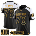 Jackie Slater Jersey #78 Jackson State Tigers 2025 Vapor Stitched