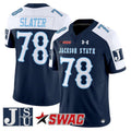 Jackie Slater Jersey #78 Jackson State Tigers 2025 Vapor V2 Stitched