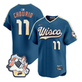 Jackson Chourio Jersey #11 Milwaukee Brewers 2026 City Connect Premier Stitched