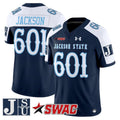 Jackson Jersey #601 Jackson State Tigers 2025 Vapor V2 Limited Stitched