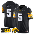 Jacob Gill Jersey #5 Iowa Hawkeyes 2025 Limited Stitched
