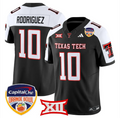 Jacob Rodriguez Jersey #10 Texas Tech 2025 Orange Bowl Patch V2 Stitched