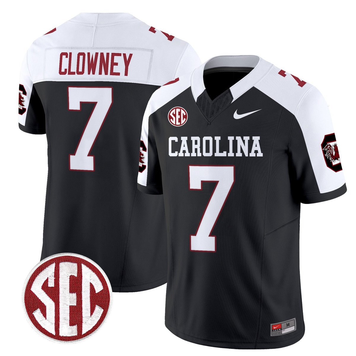Jadeveon Clowney Jersey #7 Carolina 1980 Throwback Rebrand 2026