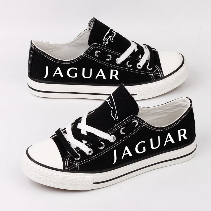 Jaguar Canvas Sneakers Shoes For Men Women Fans