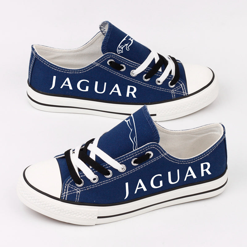 Jaguar Canvas Sneakers Shoes For Men Women Fans