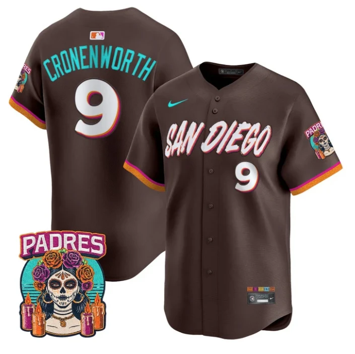 Jake Cronenworth Jersey #9 San Diego 2026 City Connect Vapor Stitched