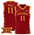 Jamaal Tinsley Jersey #11 Iowa State 2024 Lightweight Basketball Cardinal