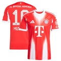 Jamal Musiala #10 Bayern Munich 2025-26 Home Men Jersey – Red