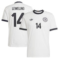 Jamie Leweling 14 Germany National Team 125th Anniversary Men Jersey – White