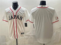 Japan Baseball Jersey Blank White 2026 World Baseball Classic Home Stadium Stitched