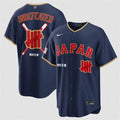 Japan Baseball Jersey Undefeated Navy 2026 World Baseball Classic Stadium Stitched