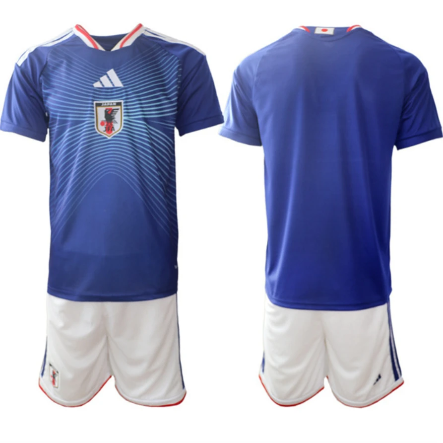 Japan Blank Blue 2026 World Cup Home Soccer Jersey Suit