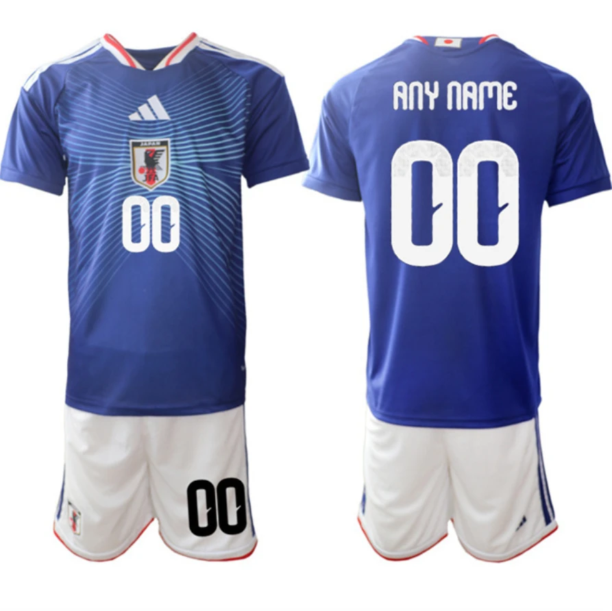 Japan Custom Blue 2026 World Cup Home Soccer Jersey Suit