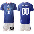 Japan Custom Blue 2026 World Cup Home Soccer Jersey Suit