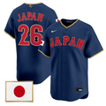 Japan Jersey #26 Team Japan World Baseball Classic 2026 Stitched