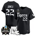 Jared Jones Jersey #22 LSU Tigers 2025 World Series Gothic Geaux Edition