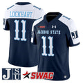 Jared Lockhart Jersey #11 Jackson State Tigers 2025 Vapor V2 Stitched
