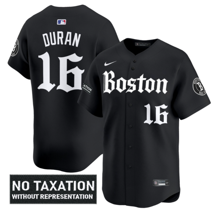 Jarren Duran Jersey #16 Boston Red Sox Retro Newspaper Edition Vapor Premier Limited Stitched