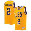 Jasmine Carson Jersey LSU Tigers Basketball 2023 NCAA College Retro Gold #2