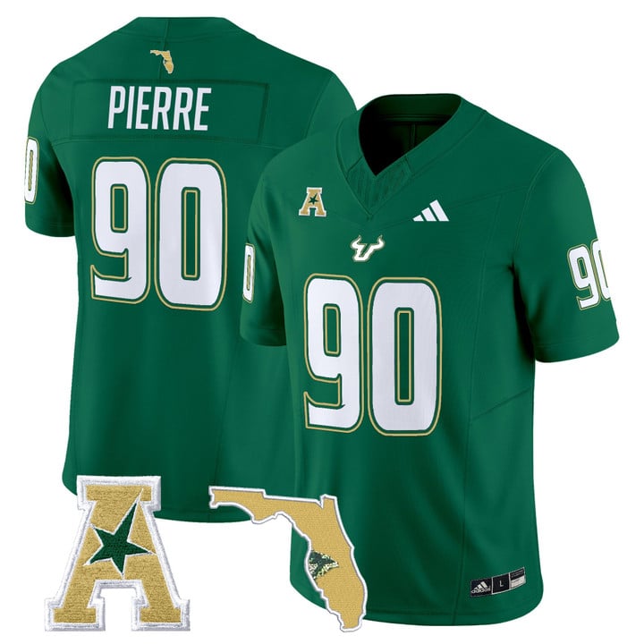 Jason Pierre Jersey #90 South Florida Bulls 2025 Limited Stitched